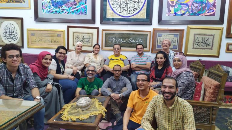 جلسات توجيهية - ألتقِ مُعلمًا - الفنان خضير البورسعيدي - 2019