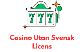 Casino Utan Svensk Licens - Utforska Alternativen 775592535
