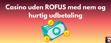 Udenlandske Online Casino Uden ROFUS - Din Guide til Spil